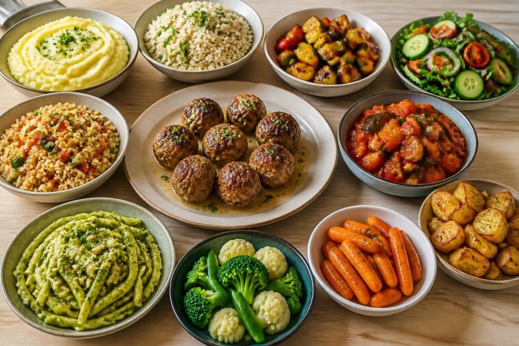 découvrez 10 idées faciles et savoureuses d'accompagnements pour vos boulettes de viande, parfaites pour varier les plaisirs à table.