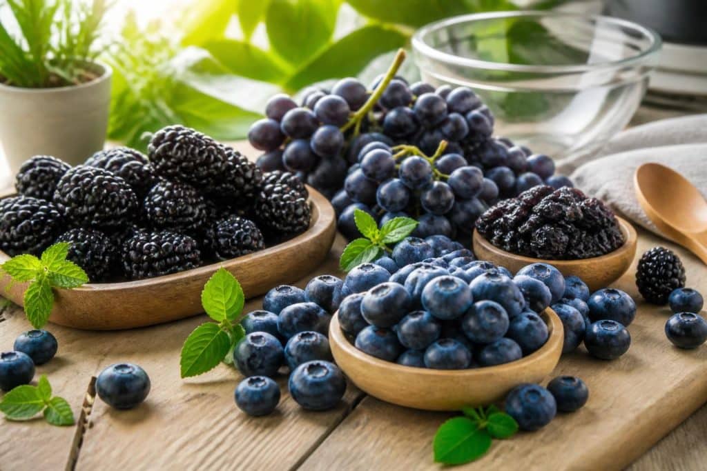 découvrez les bienfaits des fruits bleus, leurs différentes variétés et comment les utiliser en cuisine pour des recettes savoureuses et santé.