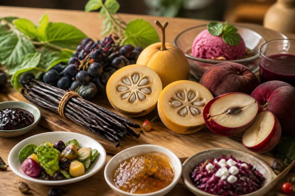 découvrez notre liste de fruits rares commençant par la lettre v et leurs usages culinaires pour apporter originalité et saveurs uniques à vos recettes.