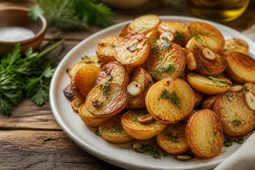 découvrez notre recette facile et croustillante des pommes de terre sarladaises au four, un plat savoureux qui ravira vos papilles en toute simplicité.
