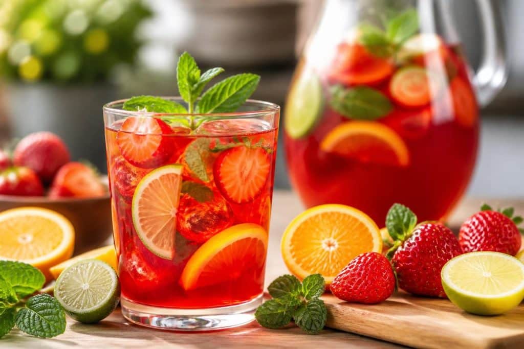 découvrez notre recette facile et rapide de punch sans alcool, parfaite pour toutes vos occasions festives. rafraîchissant, savoureux et convivial, ce punch plaira à tous vos invités.