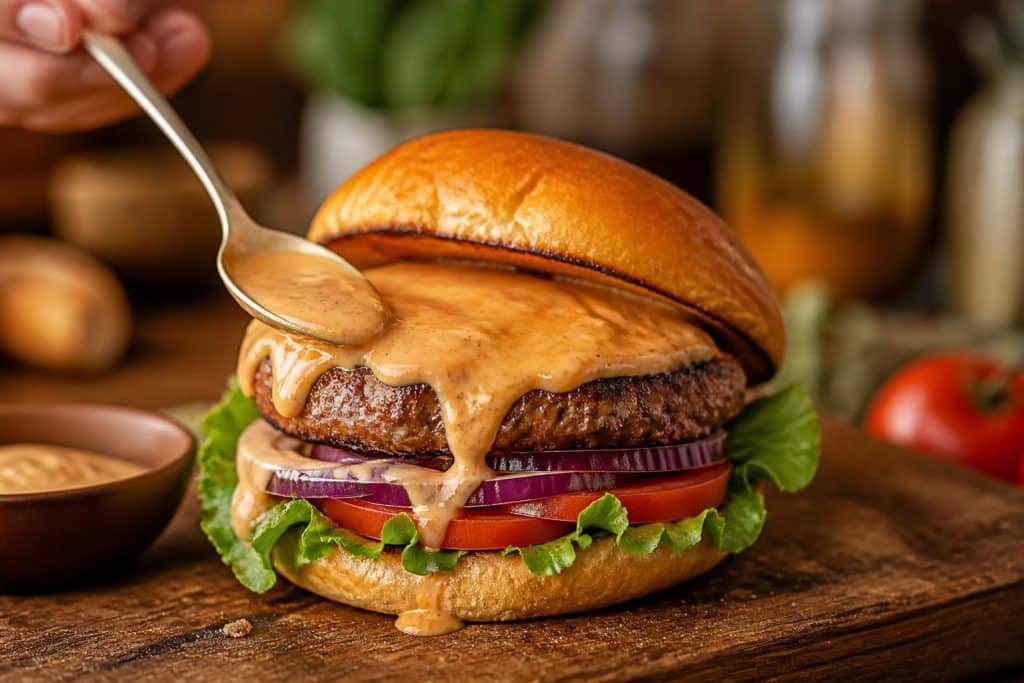 découvrez la recette facile de la sauce biggy pour préparer un burger maison savoureux et gourmand en quelques minutes.