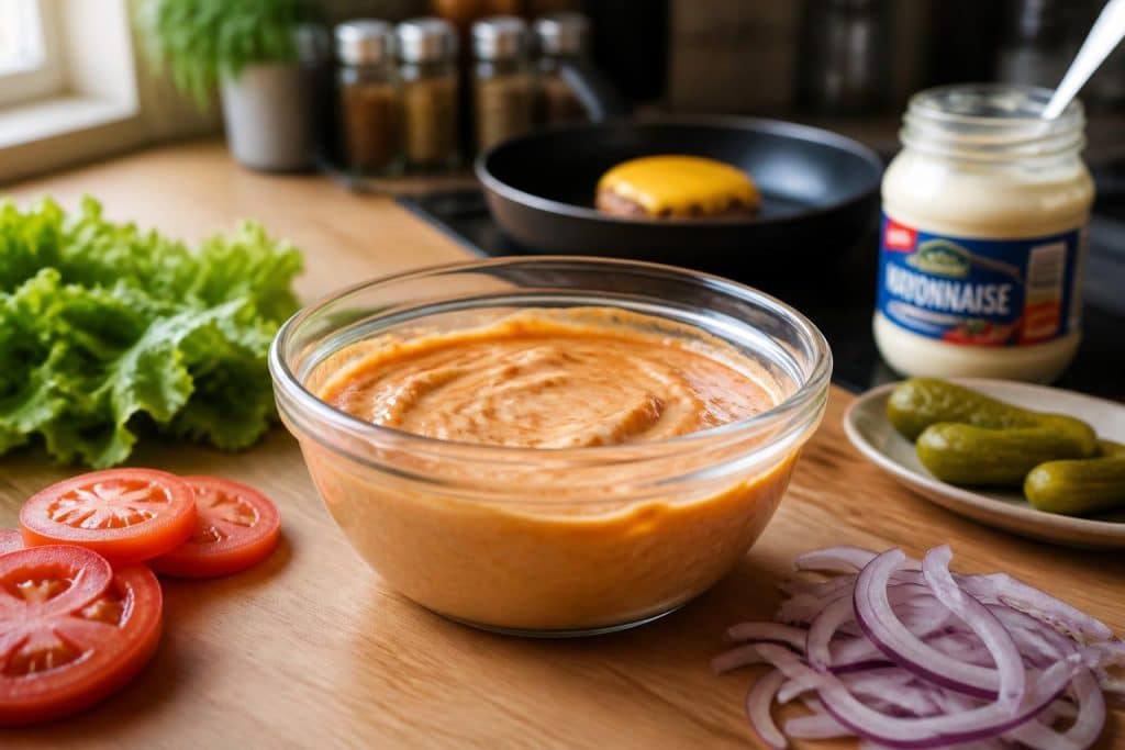 découvrez notre recette facile et rapide pour préparer une sauce burger maison délicieuse, parfaite pour relever vos sandwiches et surprendre vos invités.