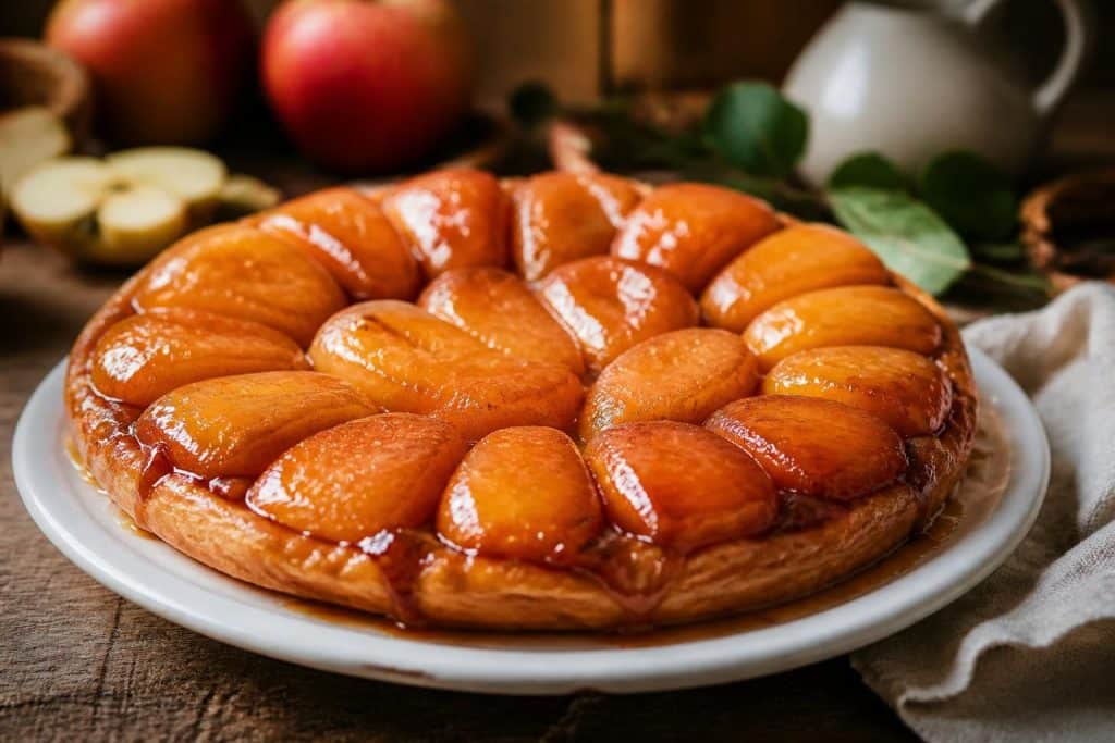découvrez la recette traditionnelle de la tarte tatin aux pommes caramélisées, un dessert gourmand et facile à réaliser pour régaler toute la famille.