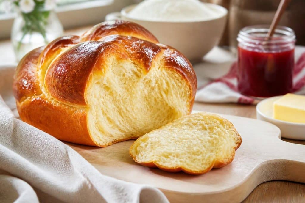 découvrez notre recette facile et rapide pour préparer une brioche maison moelleuse, parfaite pour un petit-déjeuner gourmand ou une pause sucrée.