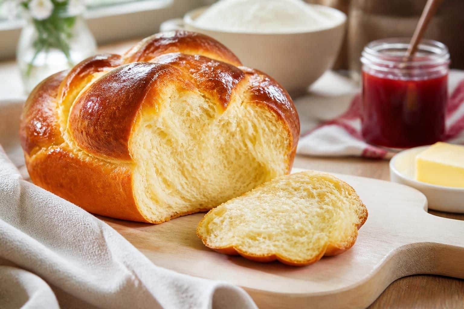 découvrez notre recette facile et rapide pour préparer une brioche maison moelleuse, parfaite pour un petit-déjeuner gourmand ou une pause sucrée.