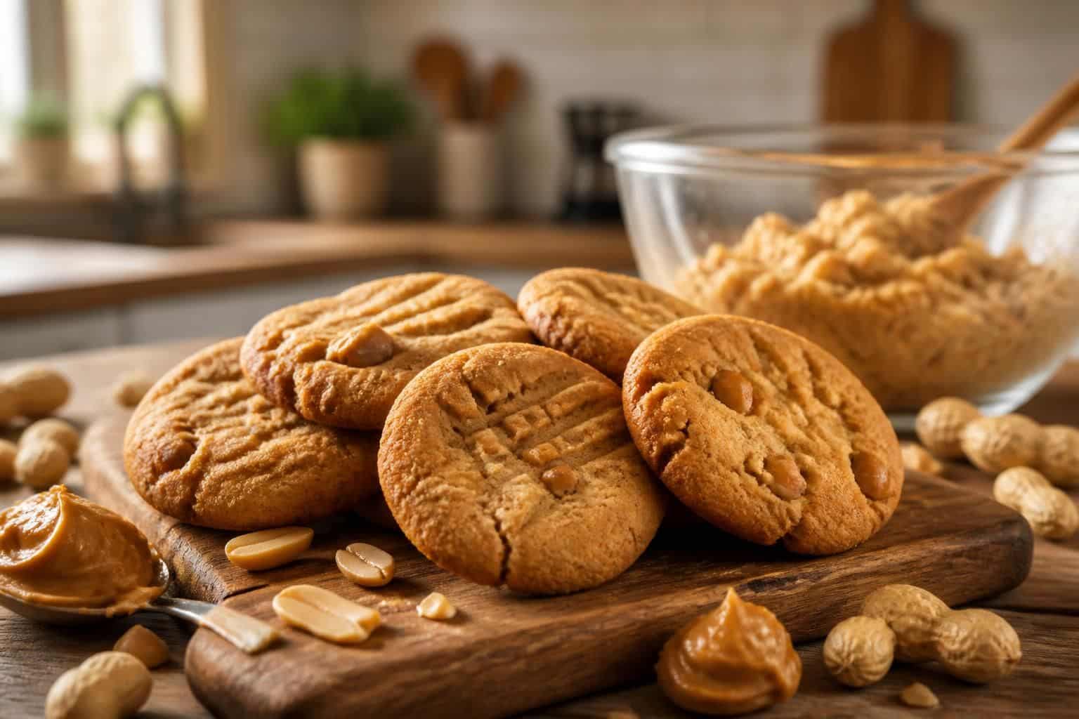 découvrez notre recette facile et gourmande de cookies au beurre de cacahuète, pour des douceurs maison croustillantes et parfumées à souhait.