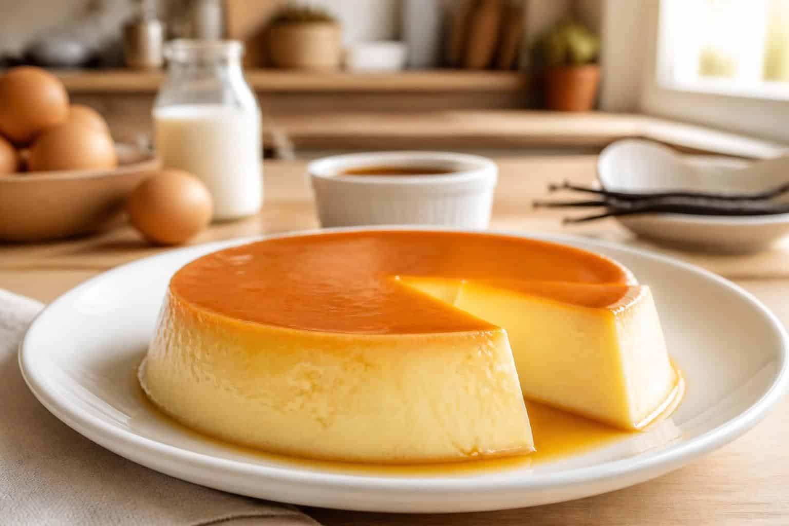 découvrez notre recette facile et rapide de flan vanille crémeux, un dessert gourmand et onctueux qui plaira à toute la famille.