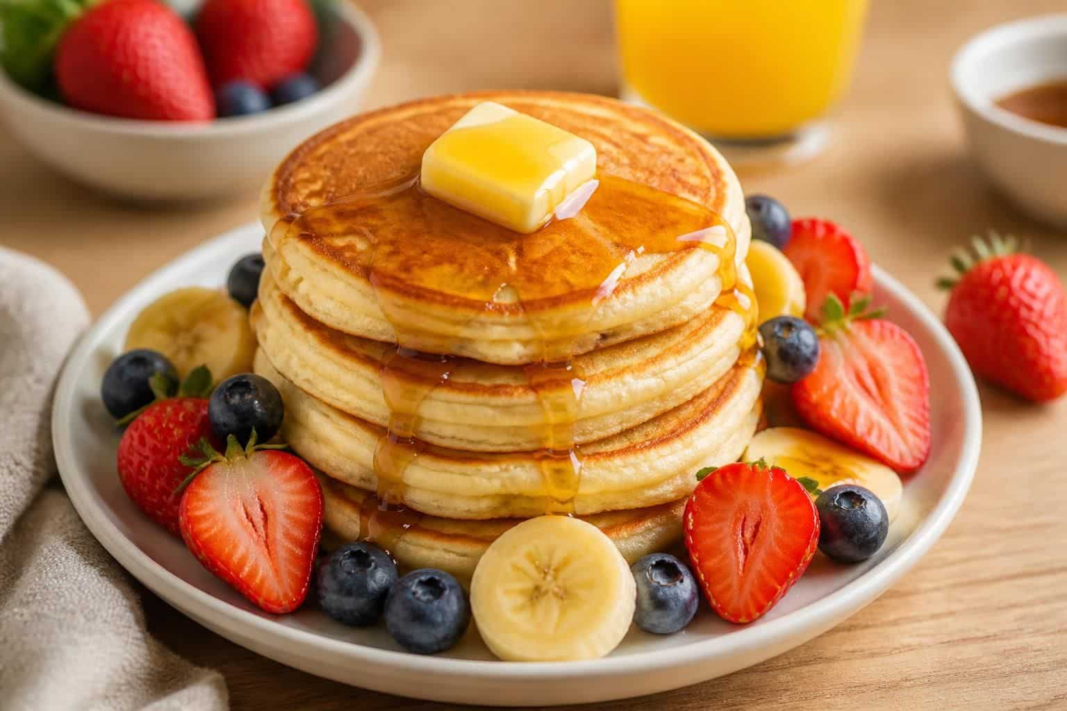découvrez notre recette facile et rapide de fluffy pancakes moelleux, parfaits pour un petit-déjeuner gourmand et réconfortant en toute simplicité.