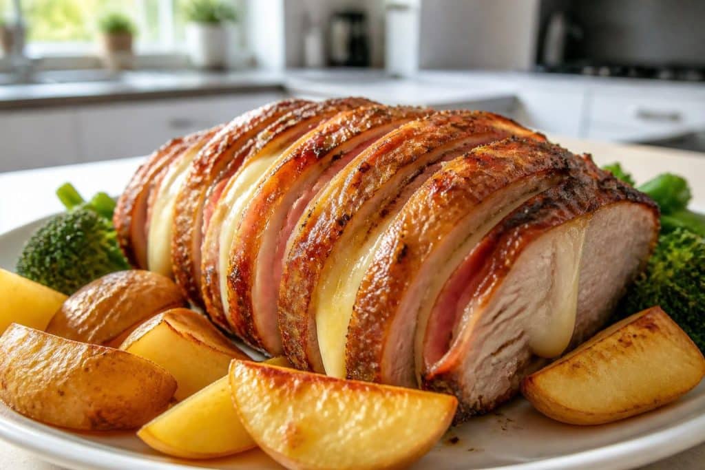 découvrez notre recette facile du rôti de porc orloff pour une cuisson parfaite, savoureuse et gourmande, idéale pour un repas convivial.